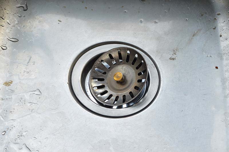 Clean Kitchen Sink Drain Strainer After Service clean stainless steel kitchen sink drain strainer after drain cleaning